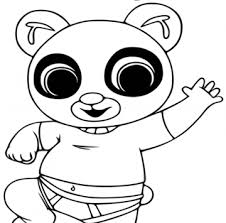 Bing Da Colorare Colora Pando Cartoni Animati Disegni Da Colorare Disegni Disegno Coniglio