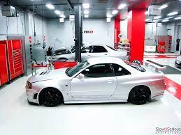 Nismo Omori Factory Nissan Gtr R34 Car Workshop Nissan Gtr Skyline