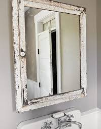 Vintage White Bathroom Mirror Unique Bathroom Mirrors Shabby Chic Bathroom Accessories Bathroom Mirrors Diy