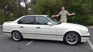The bmw e34 is the third generation of the bmw 5 series, which was produced from november 2, 1987 until 1996. The 1991 Bmw M5 E34 Was A 1990s Sport Sedan Icon Youtube