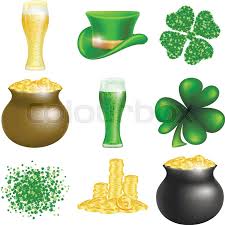 Back in patrick's day, there was a lot of warring for territory, and family feuds. Saint Patricks Day Symbols Collection Stock Vector Colourbox