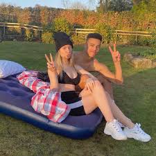 Daisy looked downtrodden as she dragged a suitcase back home in. Meet Mason Greenwood S Stunning Girlfriend Harriet Robson