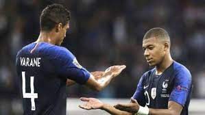 Mbappe tries to turn the ball through the box to benzema, but the ball comes to him at a difficult hungary not sitting as deep as many expected. Real Madrid Varane I Always Want Mbappe In My Team Marca In English