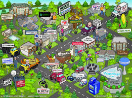 Kuvahaun tulos haulle cartoon map