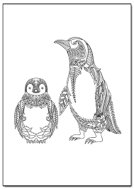 Welcome to the world of cute penguin coloring pages. Pin En Coloring Pages