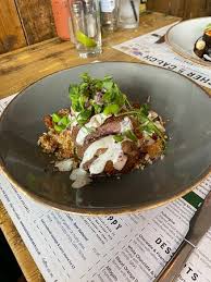 Ras el hanout is a spice blend essential to moroccan cooking and critical for a traditional lamb and chicken couscous recipe. Pan Roasted Derbyshire Lamb Rump Pearl Couscous Broad Bean Salsa Courgette Apricots Mint Yogurt Coriander Sunflower Seeds Picture Of Butcher Catch Sheffield Tripadvisor