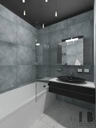 We cannot deny that a wooden floor is great for any gray bathroom ideas. Dark Grey Bathroom Design Interior Design Ideas