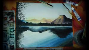 Drawing A Mountain Lake Scene With Water Color Speed Drawing Time Lapse Youtube Over 226,230 mountain pictures to choose from, with no signup needed. drawing a mountain lake scene with water color speed drawing time lapse