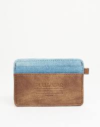 Pull Bear Homme Accessoires Portefeuilles Porte Cartes Jean Divers 09813519 I2017 Wallet Mens Accessories Bear Card