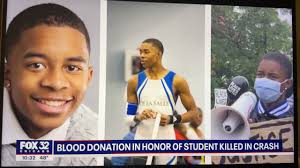 Blood Donation In Honor of Jack and Jill Graduate Jaden Blake