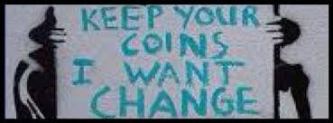 Our business cover photos need to do much more. Keep Your Coins I Want Change Banksy Facebook Cover Facebook Cover Quotes Facebook Cover Cover Quotes