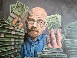 Walter wholeheartedly approves of our new artwork.