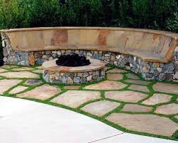 But while there are dozens of different seating options for outdoor living spaces, few offer the same level of versatility as a bench. Fire Pit Stone Patio Ideas Novocom Top