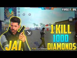 Free fire is the ultimate survival shooter game available on mobile. 1 Kill 1000 Diamond Garena Free Fire Youtube