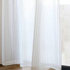Sheer Curtain Scandinavian Striped White Cotton Voile Curtain Voila Voile Explore our gorgeous curtains from next, featuring blackout and eyelet styles for the perfect cosy ambiance.