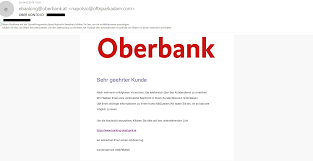 Oberbank Vorsicht Vor Aktuellen Phishing Mails Direktbanken Vergleich At