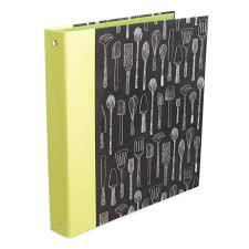 Hallmark Recipe Binder Cooking Scrapbook With Fun Stickers Recipe Binder Recipe Organization Binder Fun Stickers