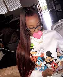 Half Up Half Down Sew In Hair Styles Hair Inspiration Color Straight Hairstyles