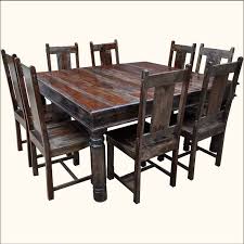 Buy products such as monarch dining set 5pcs set / white bench and 3 side chairs at walmart and save. Square Dining Room Table Seats 8 Ideas On Foter