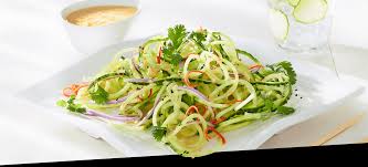 A salad is a cold dish that is mostly mixed with fresh but raw or sometimes cooked vegetables. Mucci Farms