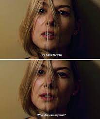 Gone Girl 2014 Dir David Fincher Working Girl Movie Gone Girl Girl Movies