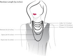 59 Cogent Necklace Measurement Chart