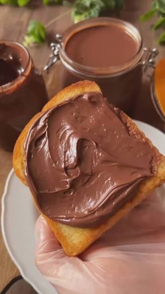ازاى نعمل النوتيلا بدون بندق اوحتى شوكولاته رهيييبه🌰, ., ., #cooking #food  #explore #nutella #fyp #طبخ