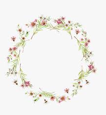 Descarga esta imagen de flor rosa romántica, clipart de flores, flores, flores rosadas png de forma gratuita. Circulo De Flores Flores Vintage Hojas Decoradas Watercolor Christmas Border Square Hd Png Download Kindpng
