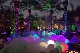 Whether you're hosting a halloween house party or want the coolest haunted house in the neighborhood, making your lights flash in time to music and sound effects is essential. Outdoor Halloween Lighting And Effects For Awesome Backyard Party Karma Event Productions