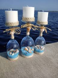 Give your candles style and character with the perfect candle jar from candlescience. 92 Sand And Seashells Wine Glass Candle Holders Ideas Wine Glass Candle Holder Wine Glass Candle Candle Holders