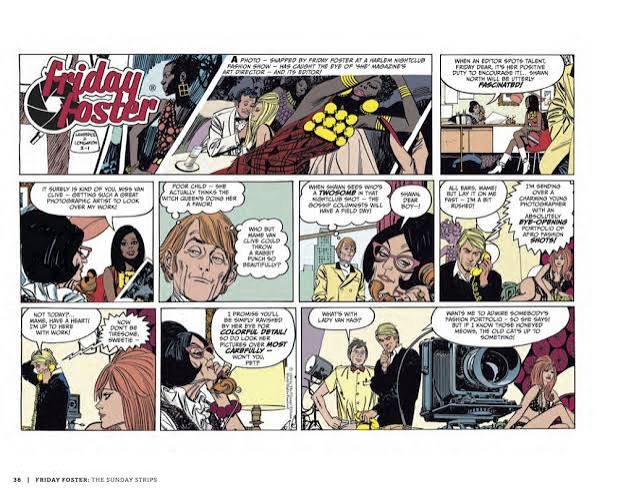 INTERVIEW: FRIDAY FOSTER book editor Christopher Marlon talks about the  '70s strip