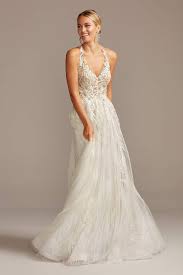 Sexy Backless Wedding Dresses David S Bridal