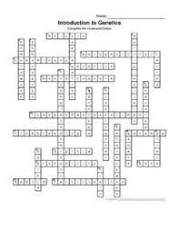 Biology crossword puzzles help students learn important biology vocabulary words and concepts in animal, plant, and human bio. Genetics Crossword Puzzle Answer Key Cb08fa7ea7fa4d920a1dede58fe869fd F2 Szybowce Com