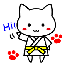 Improve your maths skills with the karate cats. Check Out The Martial Arts Uniformed Cat English Ver Sticker By Kio On Chatsticker Com Martial Art Uniform Martial Arts Cat Stickers