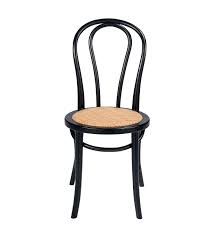 Très jolie chaise noire de style contemporain et industriel. Chaise Noir Troquet