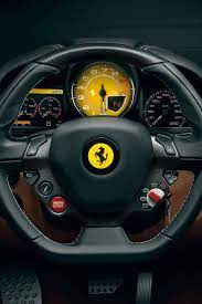 Red Ferrari With Logo Wallpaper Free Mobile Phone Wallpapers Ferrarif12berlinettawallpapers Car Wheels Rims Car Wheels Ferrari Car