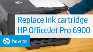 In printing preferences the paper/quality section only gives a an option labelled print in grayscale. Hp Officejet 6900 Printers Replacing Ink Cartridges Hp Customer Support