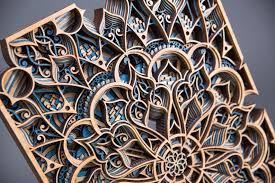 Ansari 24x16 Wooden Wall Art Etsy Etsy Wall Art Wooden Wall Art Wood Wall Sculpture