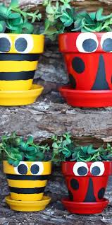 Animal Flower Pots Dekorierte Blumentopfe Selbstgemachte Tongefasse Topfblumen