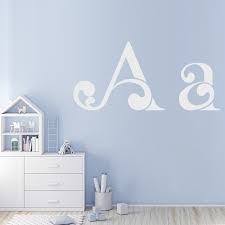 With the worksheets on the pages below, children will practice printing and recognizing letters. Letter A Alphabet Nursery Wall Sticker