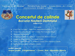 Soarele răsare la 07:48 și apune la 17:01. Concert De Colinde La Biserica Sfantul Nicolae Din Podu Iloaiei Doxologia