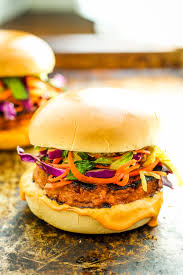 sweet and y tofu burgers from the