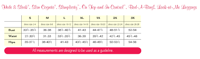 The Spanx Almari Size Charts For The Perfect Fits