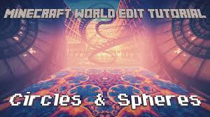 This is the list of all worldedit plugin commands. Minecraft World Edit Tutorial Circles Spheres