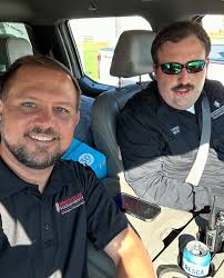 Members of @ncat_upd, emergency management and system sister schools are en  route to the University of North Carolina-Asheville to provide necessary  assistance in the catastrophic aftermath of Hurricane Helene. They're  loaded with