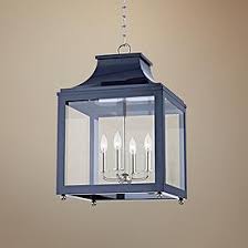 Blue Lantern Pendant Pendant Lighting Lamps Plus