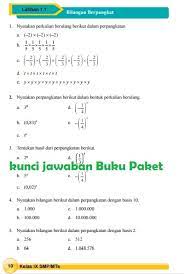 Kunci Jawaban Buku Paket Matematika Kelas 9 Halaman 10 11 Latihan 1 1 Bilangan Berpangkat Kunci Jawaban Buku Paket Terbaru Lengkap Bukupaket
