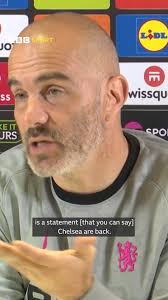 "Chelsea are back" 👊