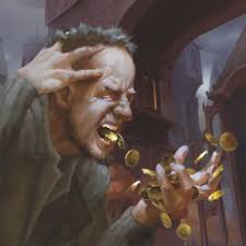 MTG Art Spotlight: Smothering Tithe by Mark Behm