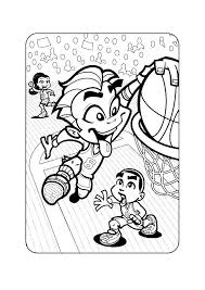 Download this adorable dog printable to delight your child. Sports Free Printable Coloring Book 47
